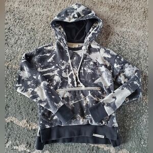 Nike Black and White Splatter Hoodie